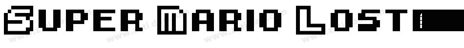 Super Mario Lost字体转换